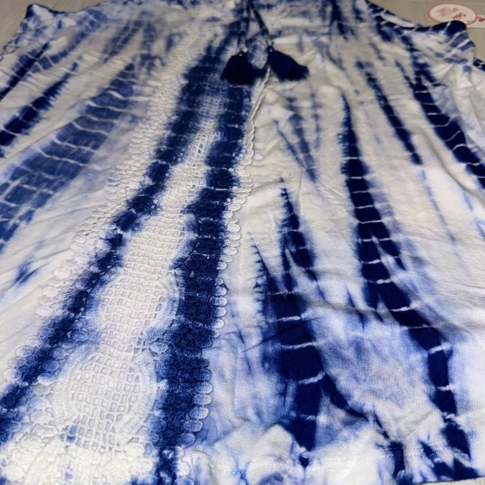 New Justice tie dye tank top
